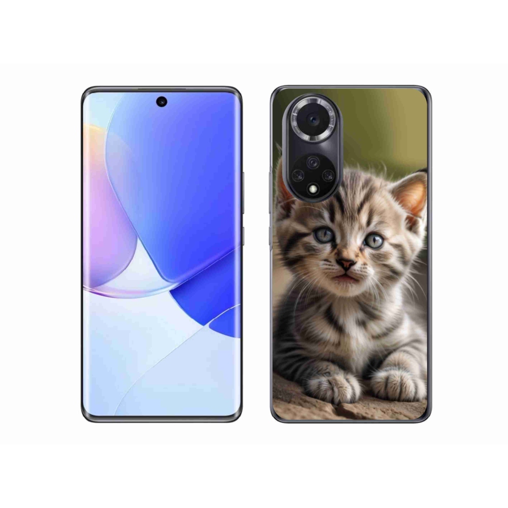 Gél borító mmCase a Honor 50 készülékhez - aranyos cica 9