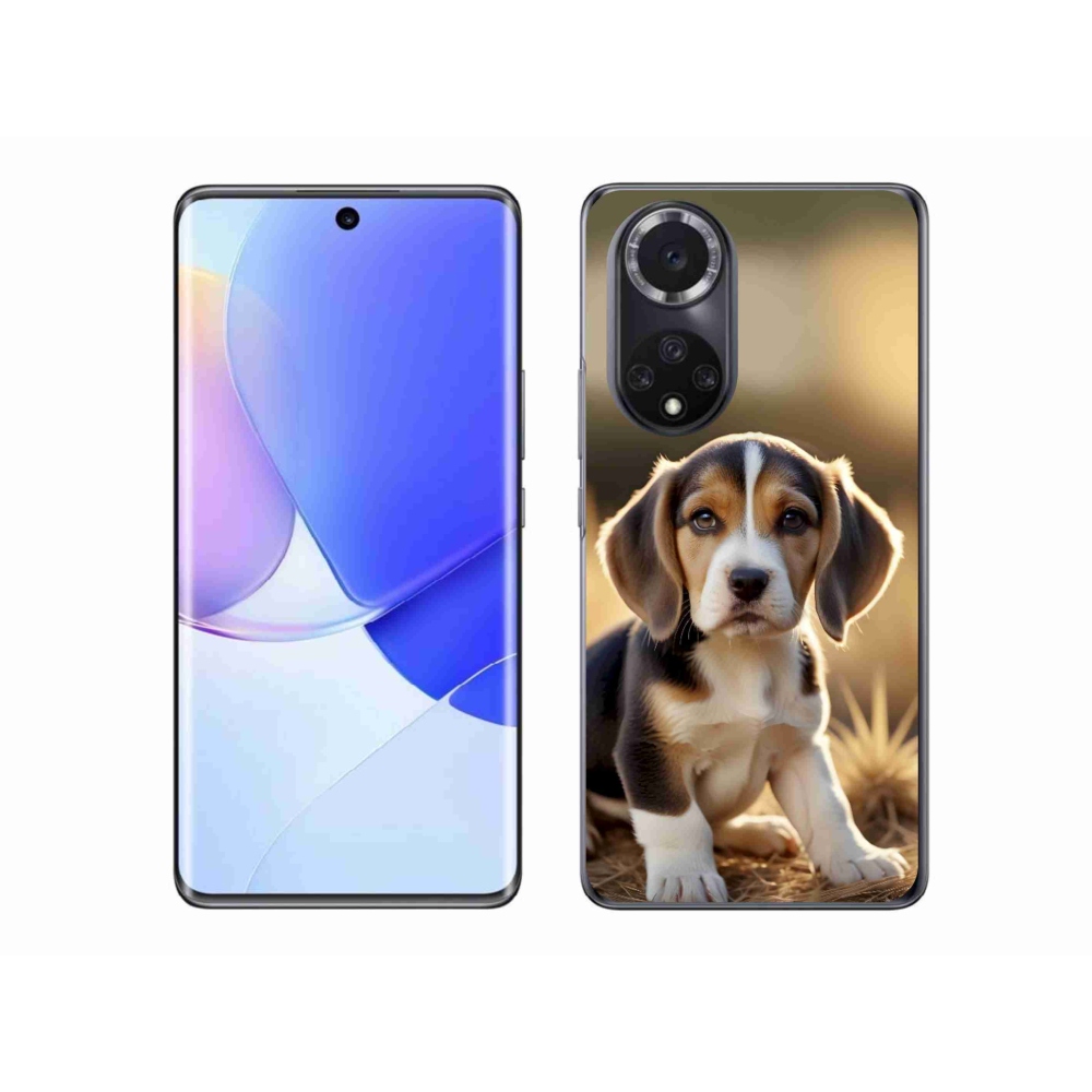 Zselés borító mmCase a Honor 50-hez - aranyos beagle