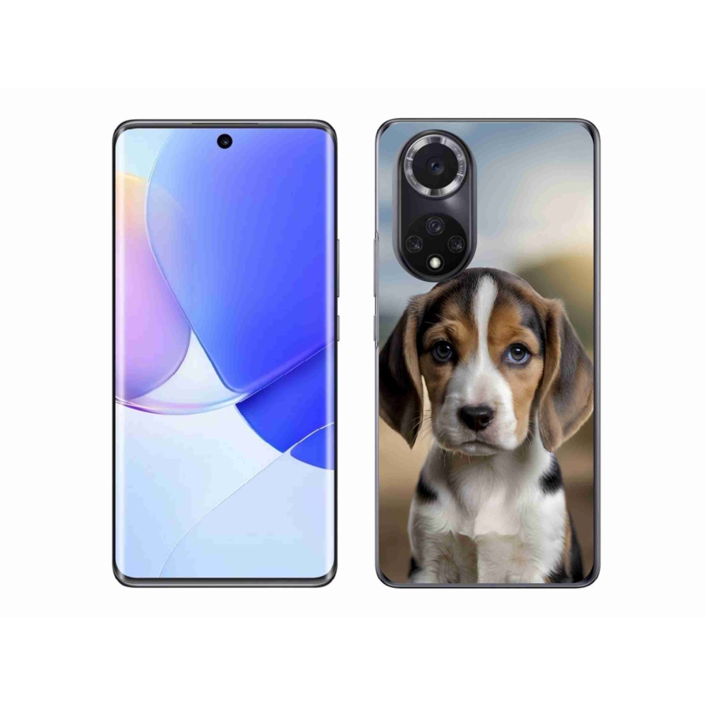 Zselés borító mmCase a Honor 50-hez - aranyos beagle