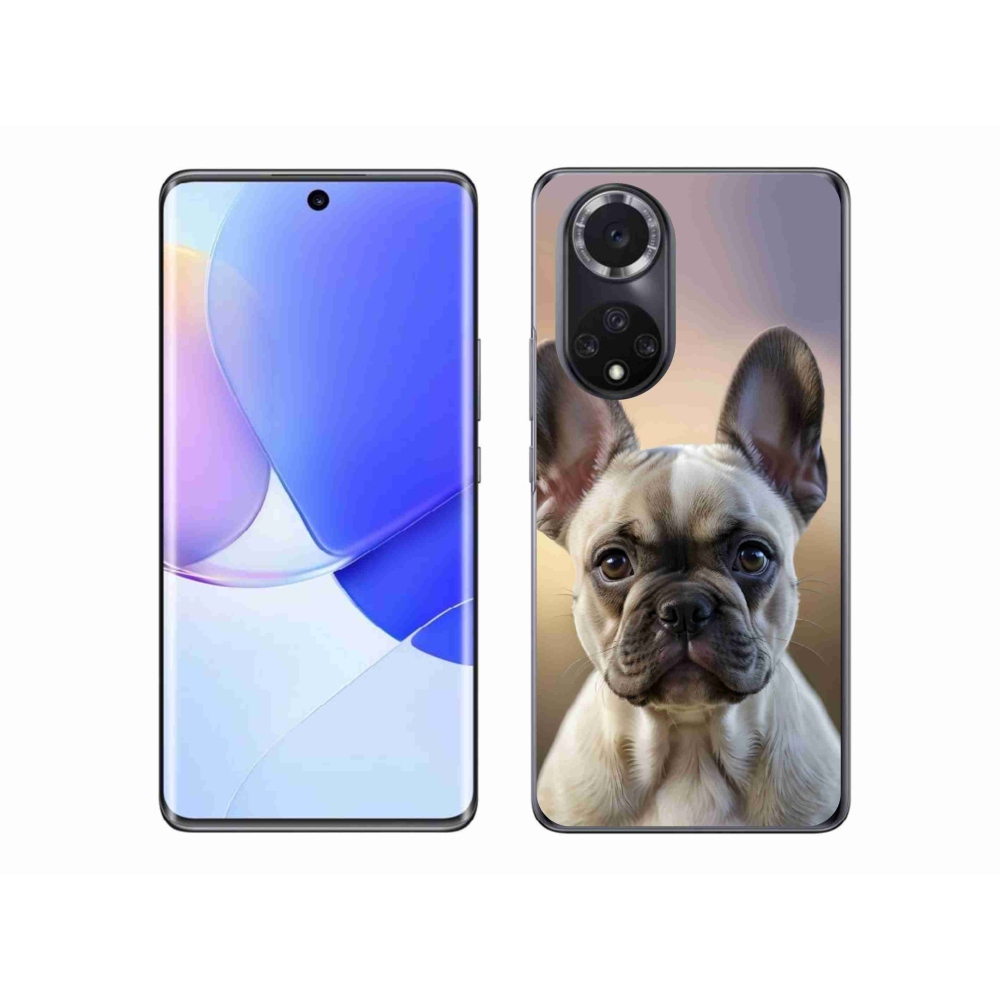 Zselés borítás mmCase a Honor 50 készülékhez - aranyos francia bulldog