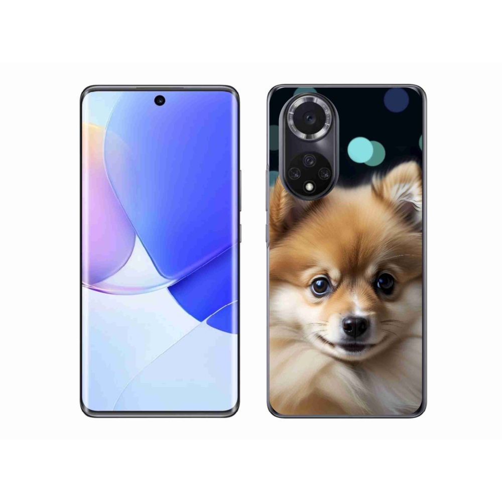 Zselés borítás mmCase a Honor 50-hez - aranyos pomerániai