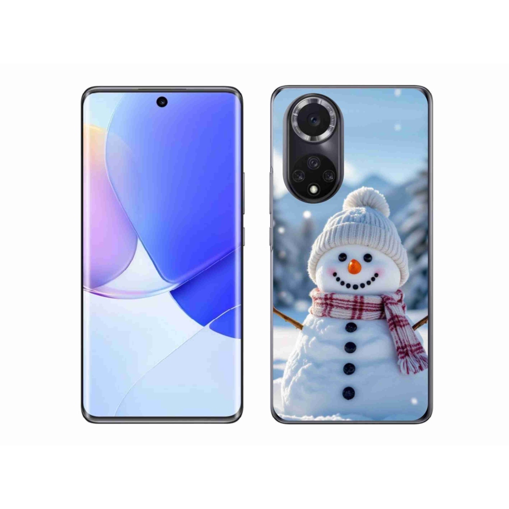 Zselés borító mmCase a Honor 50-hez - hóember 3