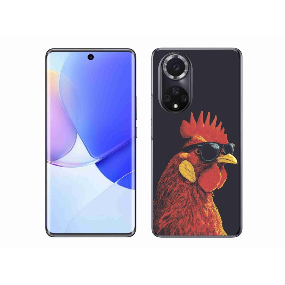 Zselés tok mmCase a Honor 50 készülékhez - stílusos kakas
