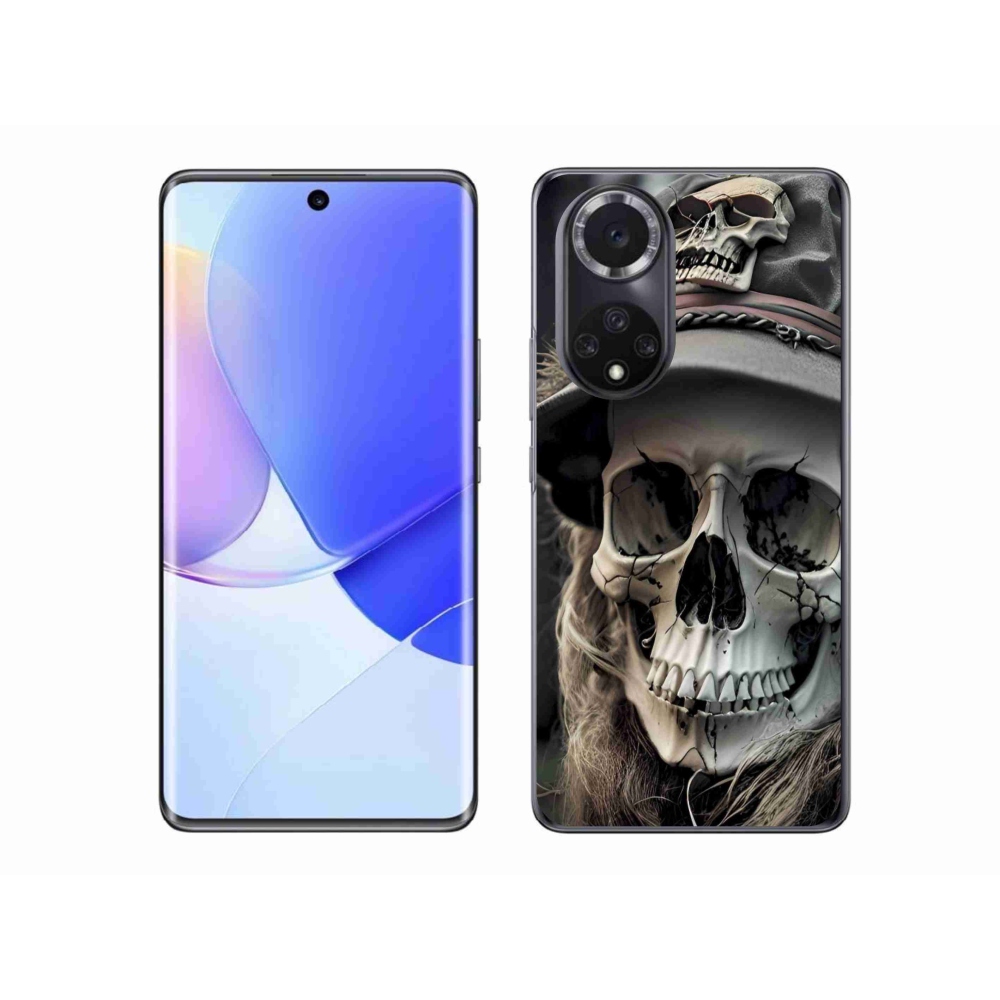 Zselés borítás mmCase a Honor 50-hez - sötét koponya