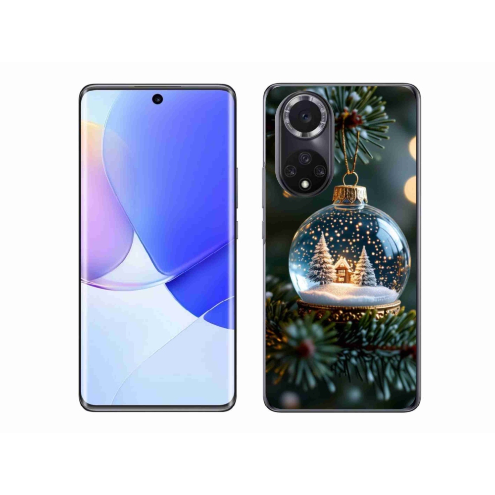 Zselés borítás mmCase a Honor 50-hez - Karácsonyi gömbök 2
