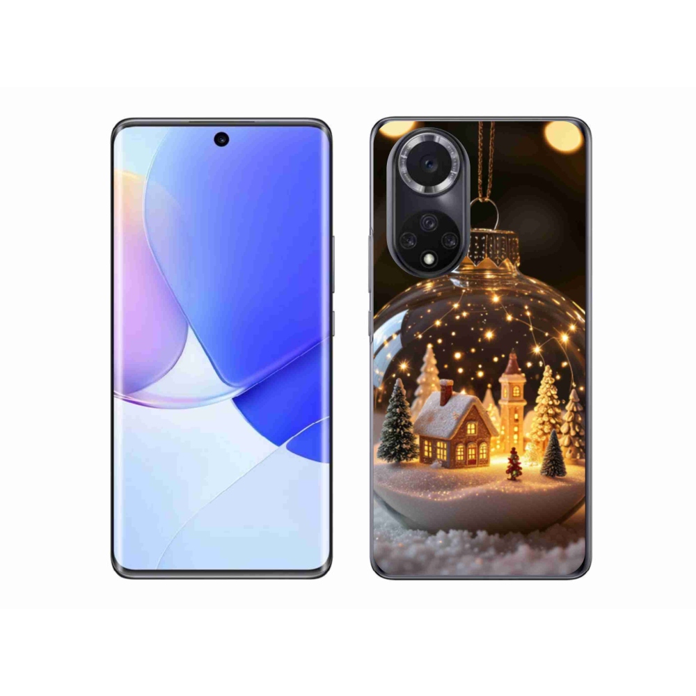 Zselés borítás mmCase a Honor 50 - Karácsonyi gömbökhöz 3