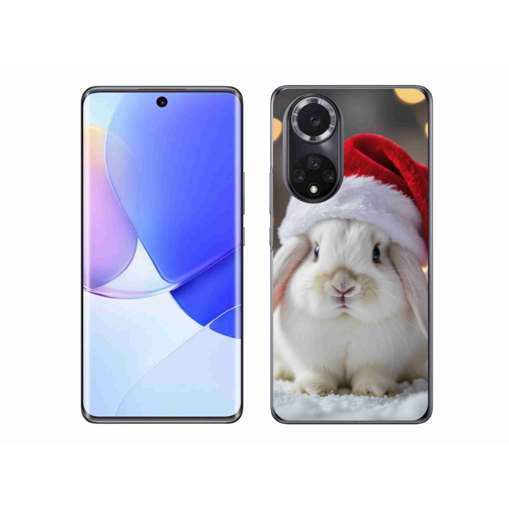 Zselés borítás mmCase a Honor 50-hez - Karácsonyi nyúl