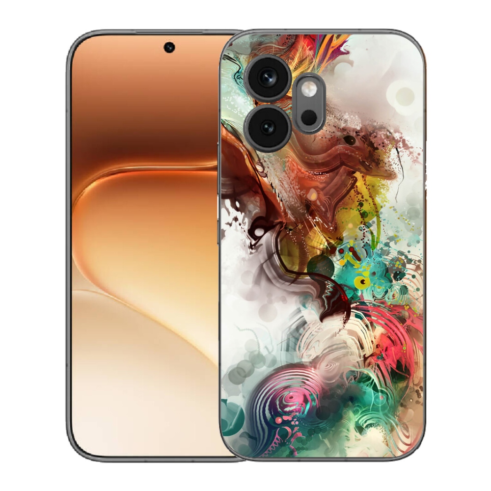 mmCase gél tok az Honor 600-hoz – absztrakt 1