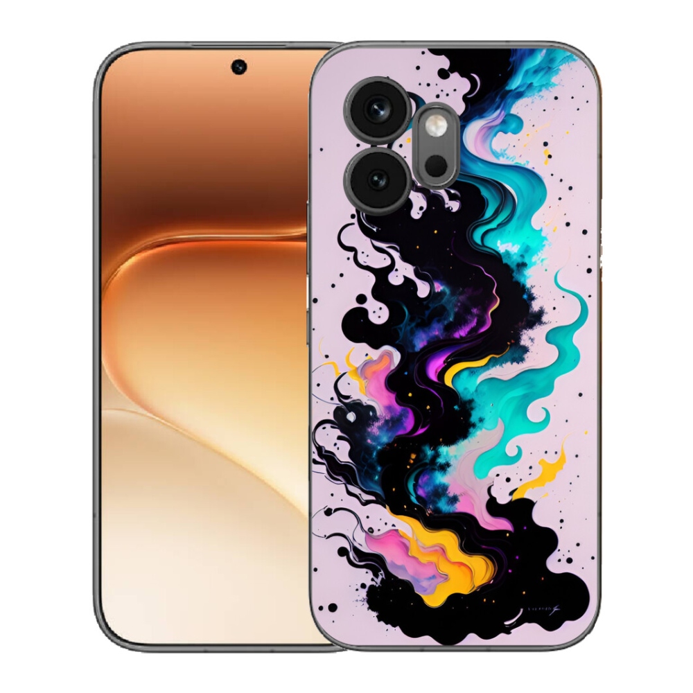 mmCase gélhuzat az Honor 600-hoz – absztrakt motívum 4
