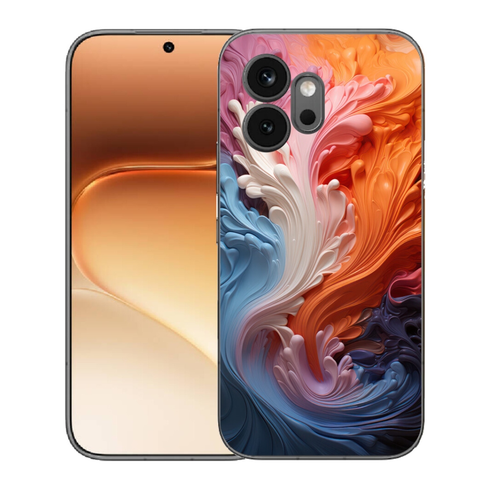 mmCase gélhuzat az Honor 600-hoz – absztrakt motívum 8