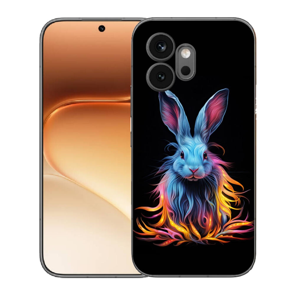 mmCase gélhuzat az Honor 600-hoz – absztrakt nyúl