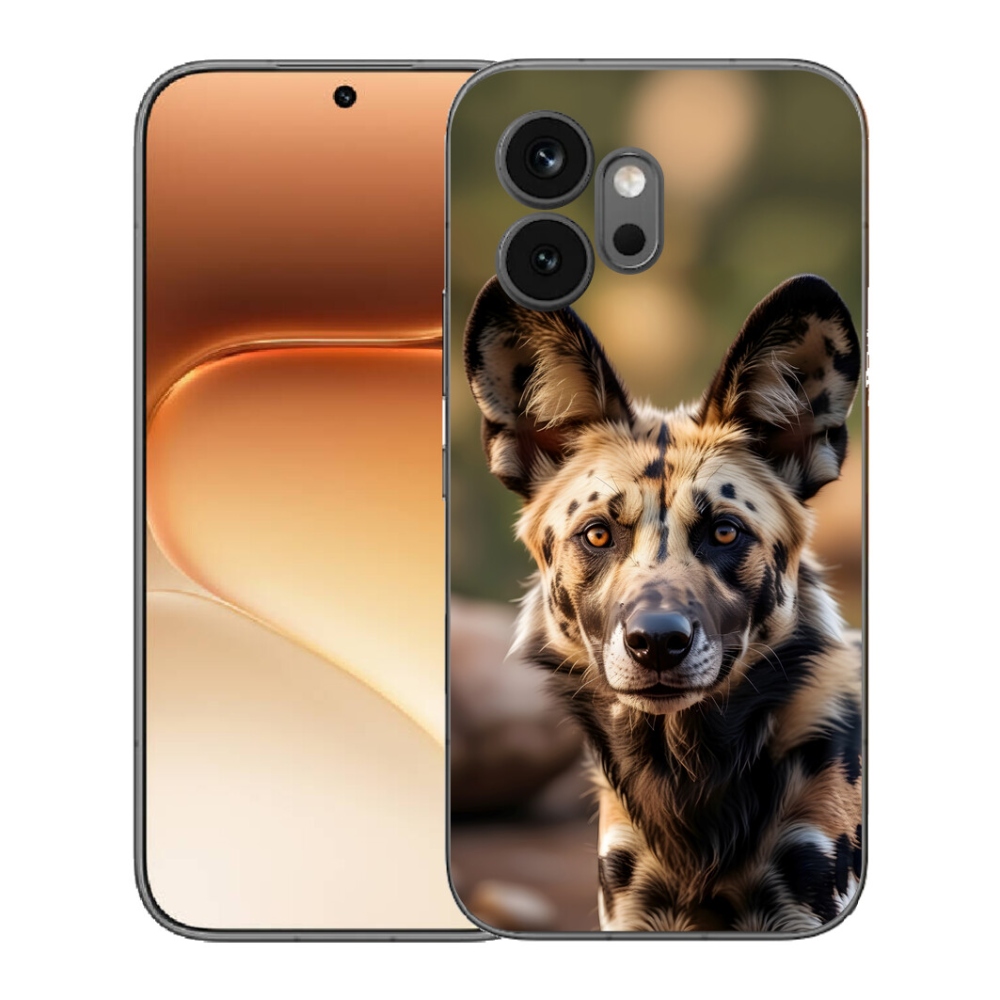 mmCase géltok az Honor 600-hoz – afrikai vadkutya