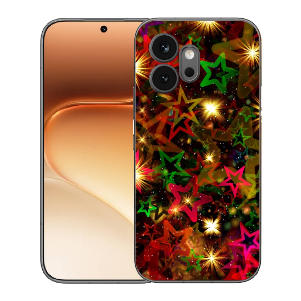 mmCase gél tok az Honor 600-hoz – színes csillagok