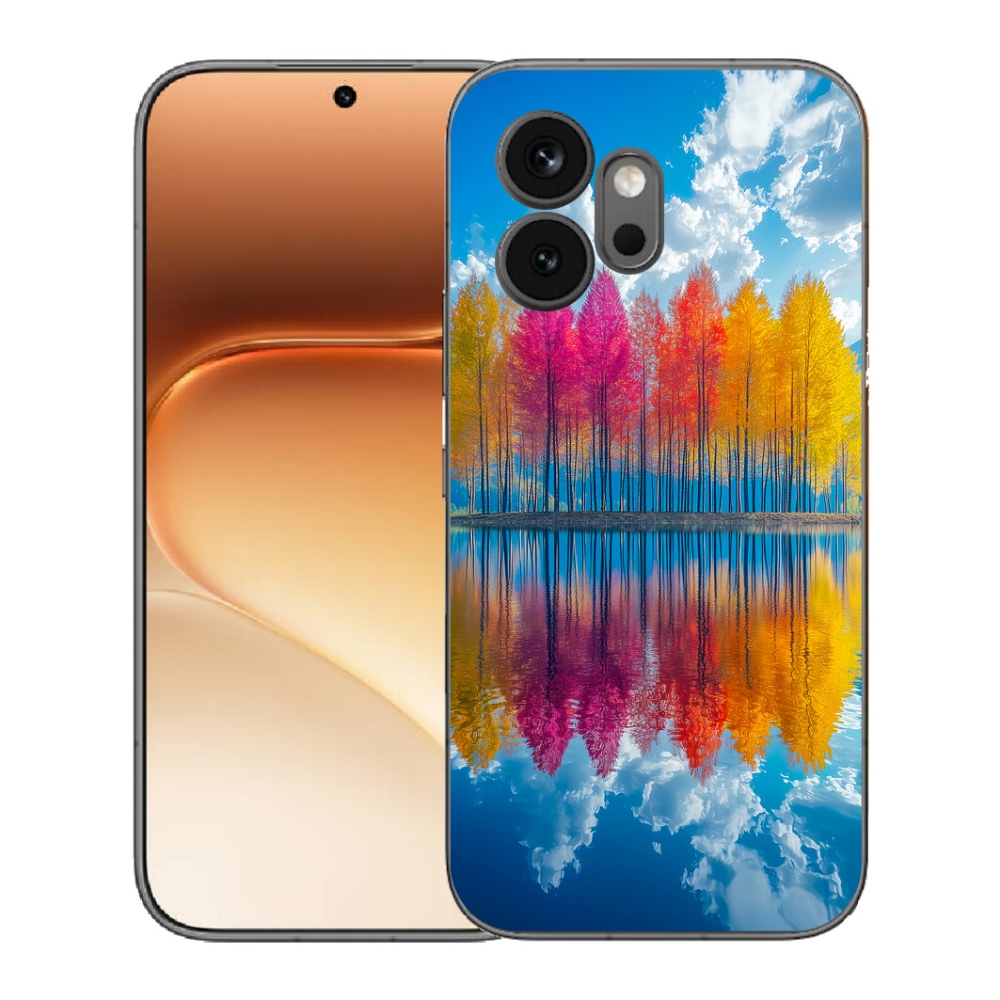 mmCase géltok az Honor 600-hoz – színes fák
