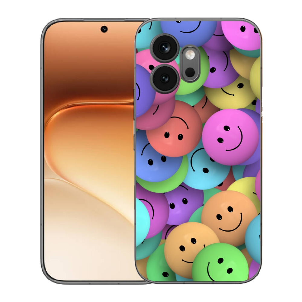 mmCase gél tok az Honor 600-hoz – színes smiley-k