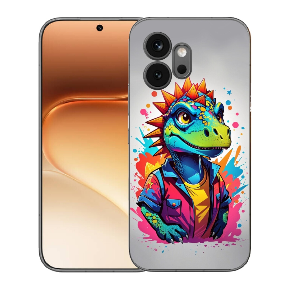 mmCase géltok az Honor 600-hoz – színes dinoszaurusz
