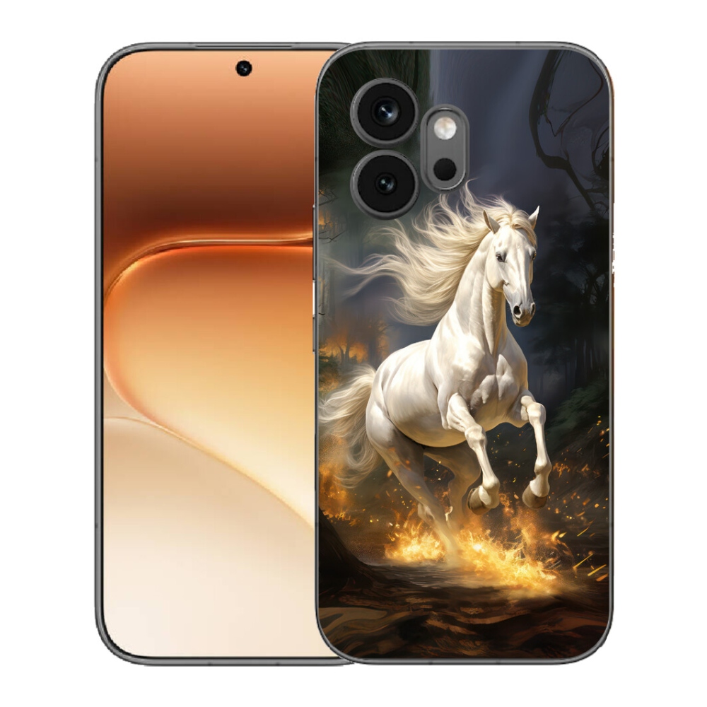 mmCase géltok az Honor 600-hoz – fehér ló 2