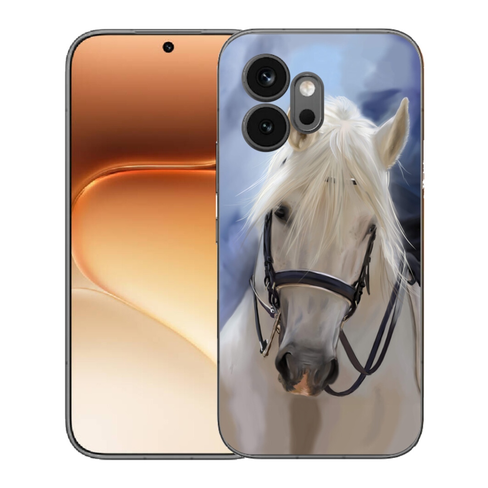 mmCase géltok az Honor 600-hoz – fehér ló