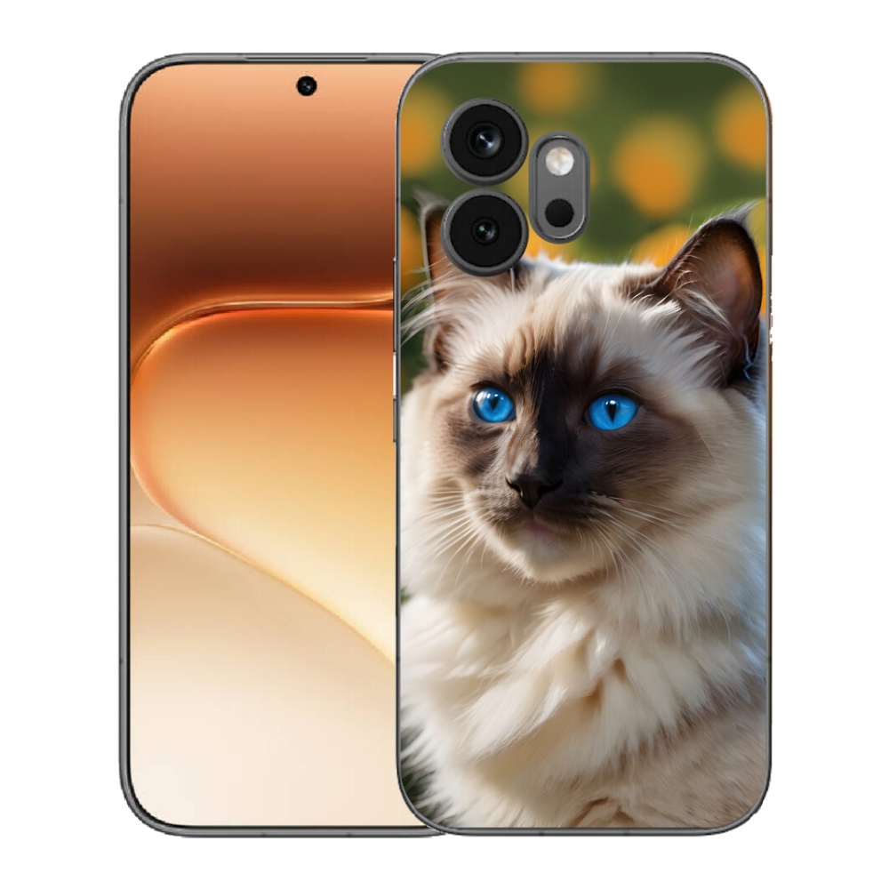 mmCase gélhuzat az Honor 600-hoz – fehér ragdoll