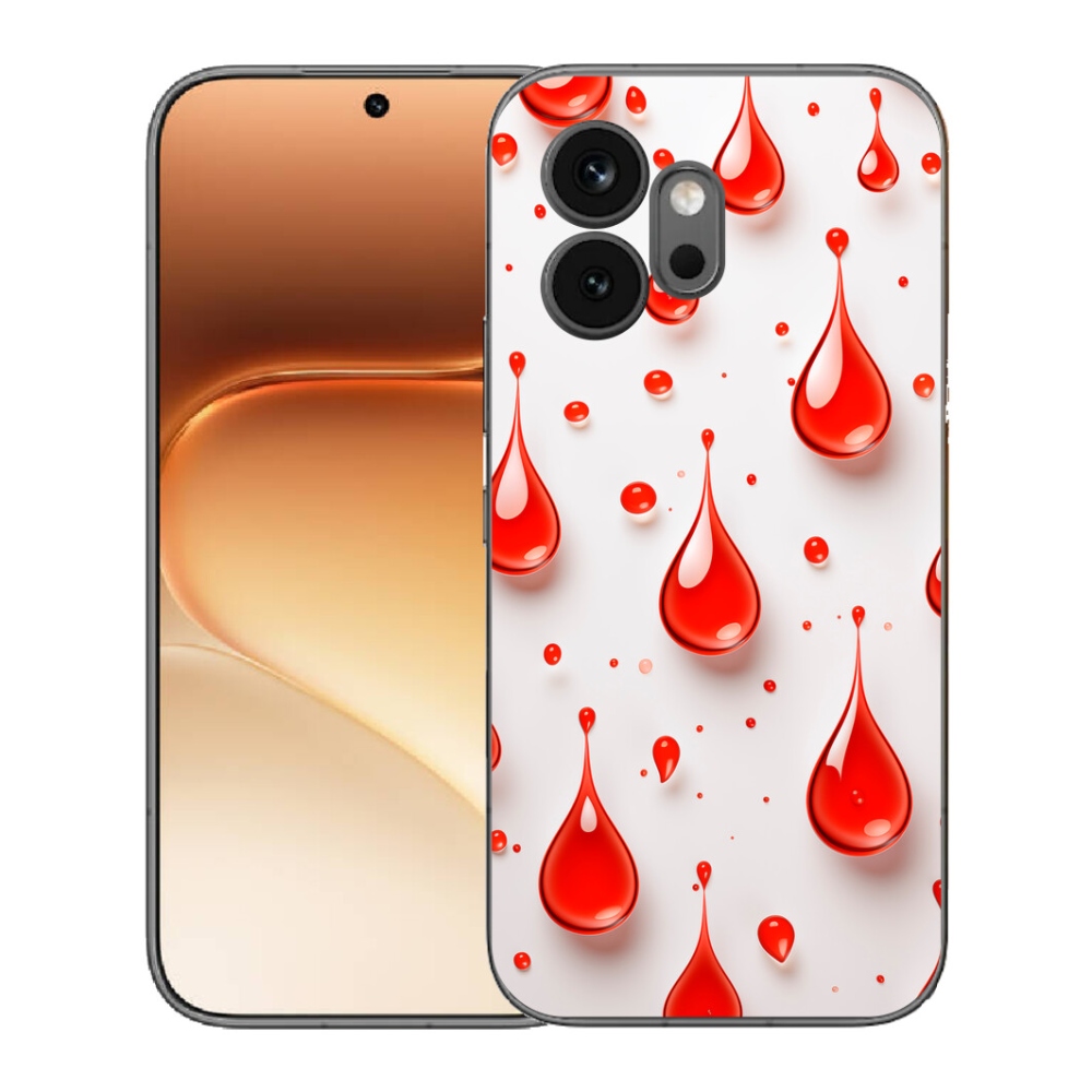 mmCase géltok az Honor 600-hoz – piros cseppek