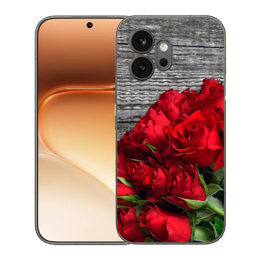 mmCase géltok az Honor 600-hoz – vörös rózsák