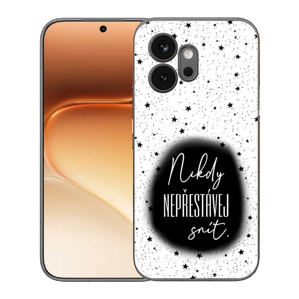 mmCase gél tok az Honor 600-hoz – idézet 1, fekete-fehér háttér