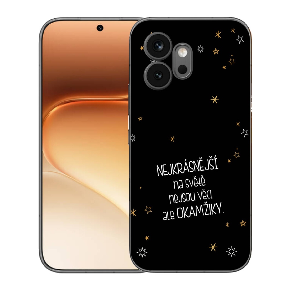 mmCase géltok az Honor 600-hoz – idézet 4, fekete háttérrel