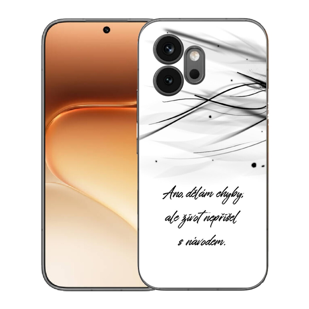 mmCase géltok az Honor 600-hoz – idézet fehér háttérrel