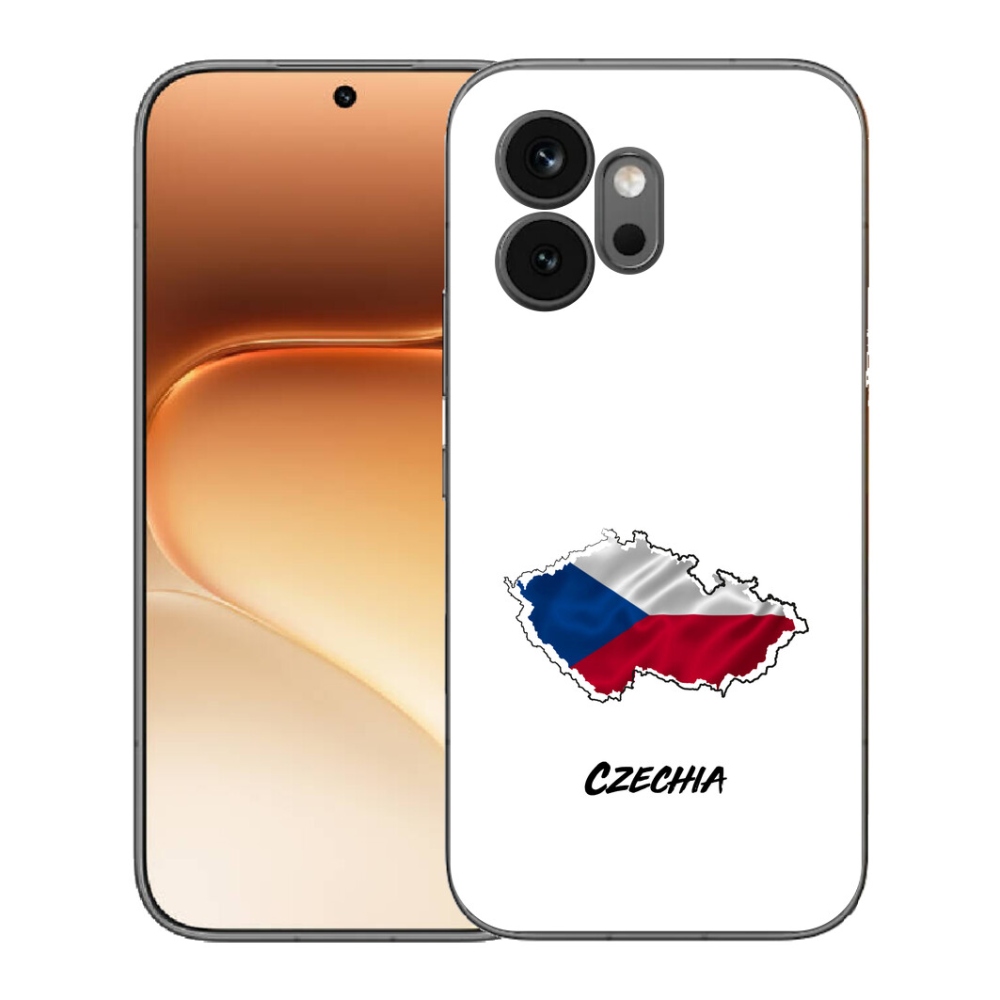 mmCase gélhuzat az Honor 600-hoz – Czechia, fehér háttér