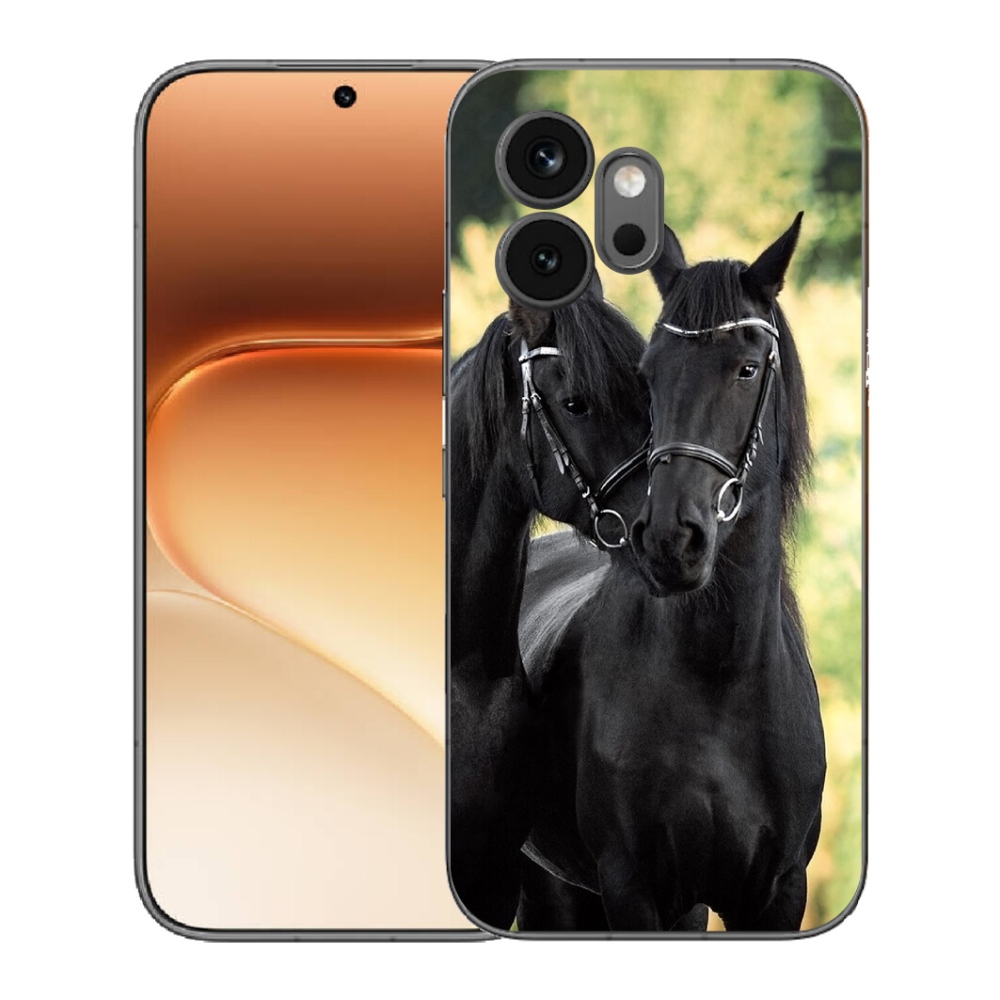 mmCase géltok az Honor 600-hoz – két fekete ló