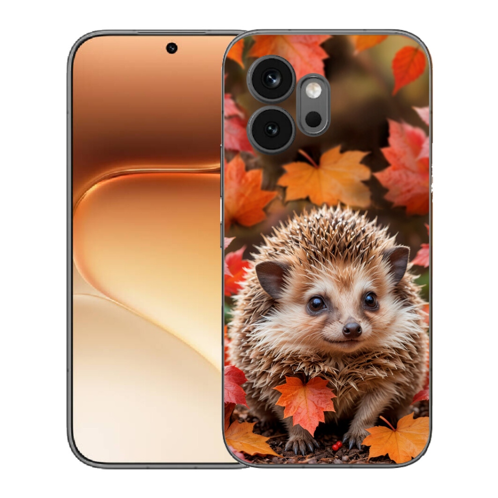 mmCase géltok az Honor 600-hoz – sün a levelek között