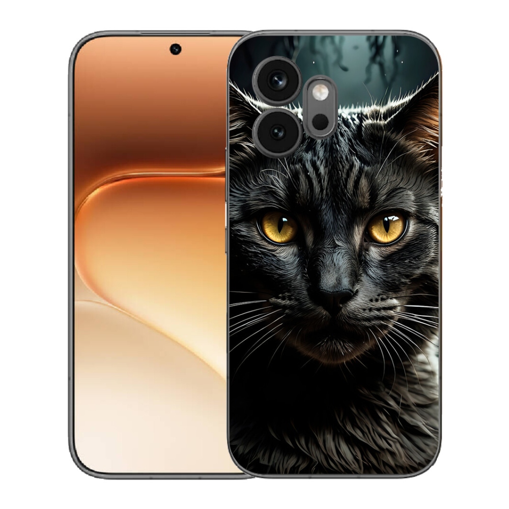 mmCase géltok az Honor 600-hoz – macskás mintázat 3