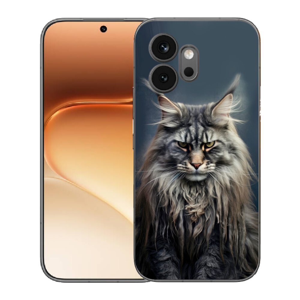 mmCase gél tok az Honor 600-hoz – macskás mintázat 4