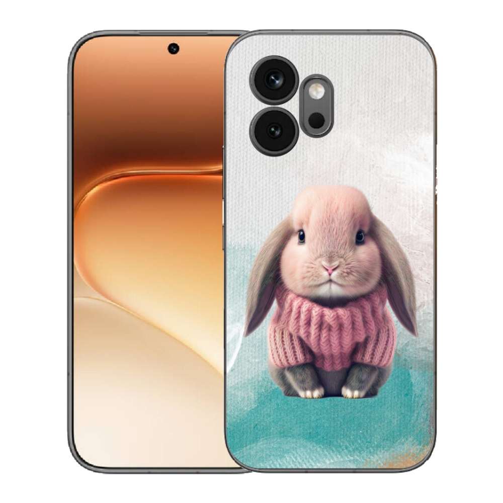 mmCase géltok az Honor 600-hoz – pulóveres nyuszi