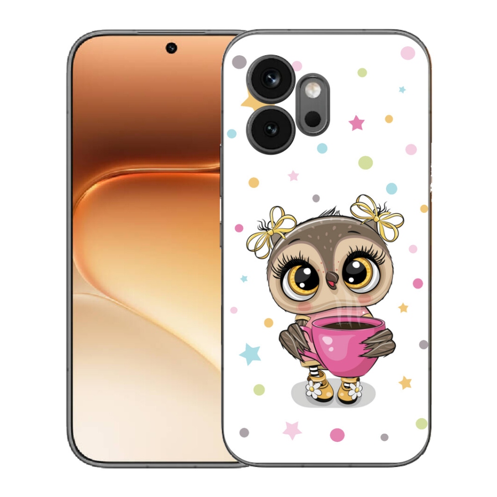 mmCase géltok az Honor 600-hoz – rajzolt bagoly