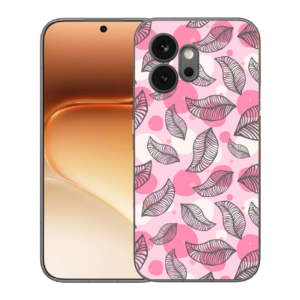mmCase gél tok az Honor 600-hoz – rajzolt hulló levelek