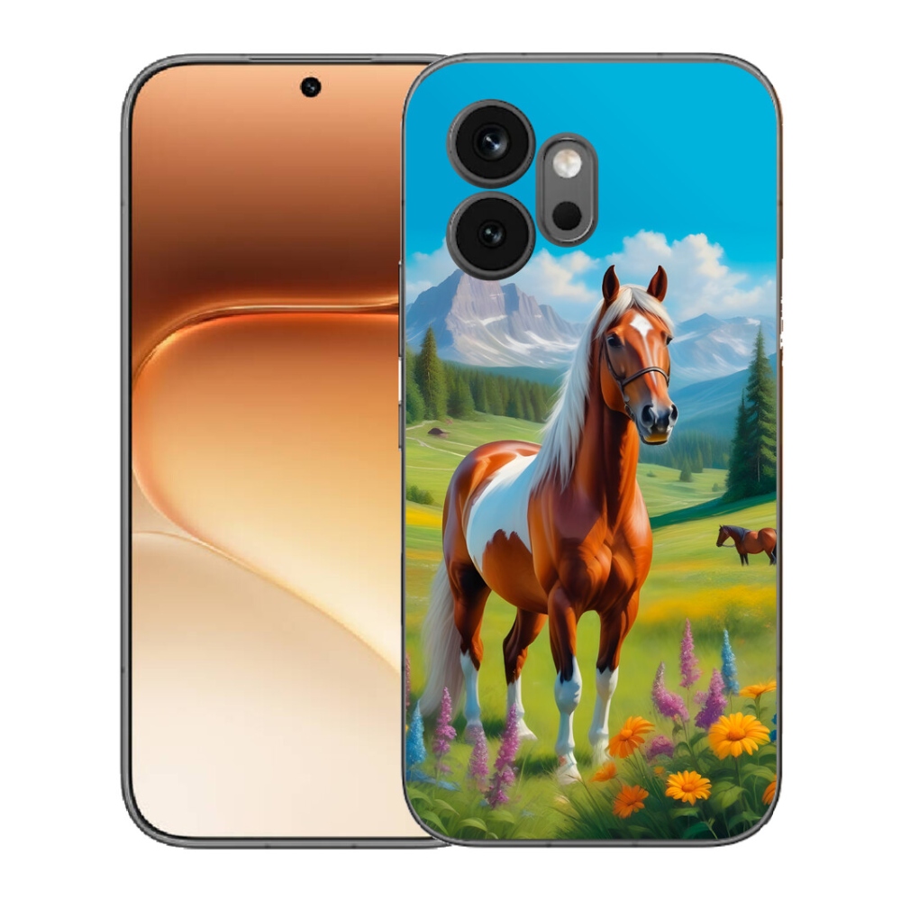 mmCase géltok az Honor 600-hoz – ló a réten