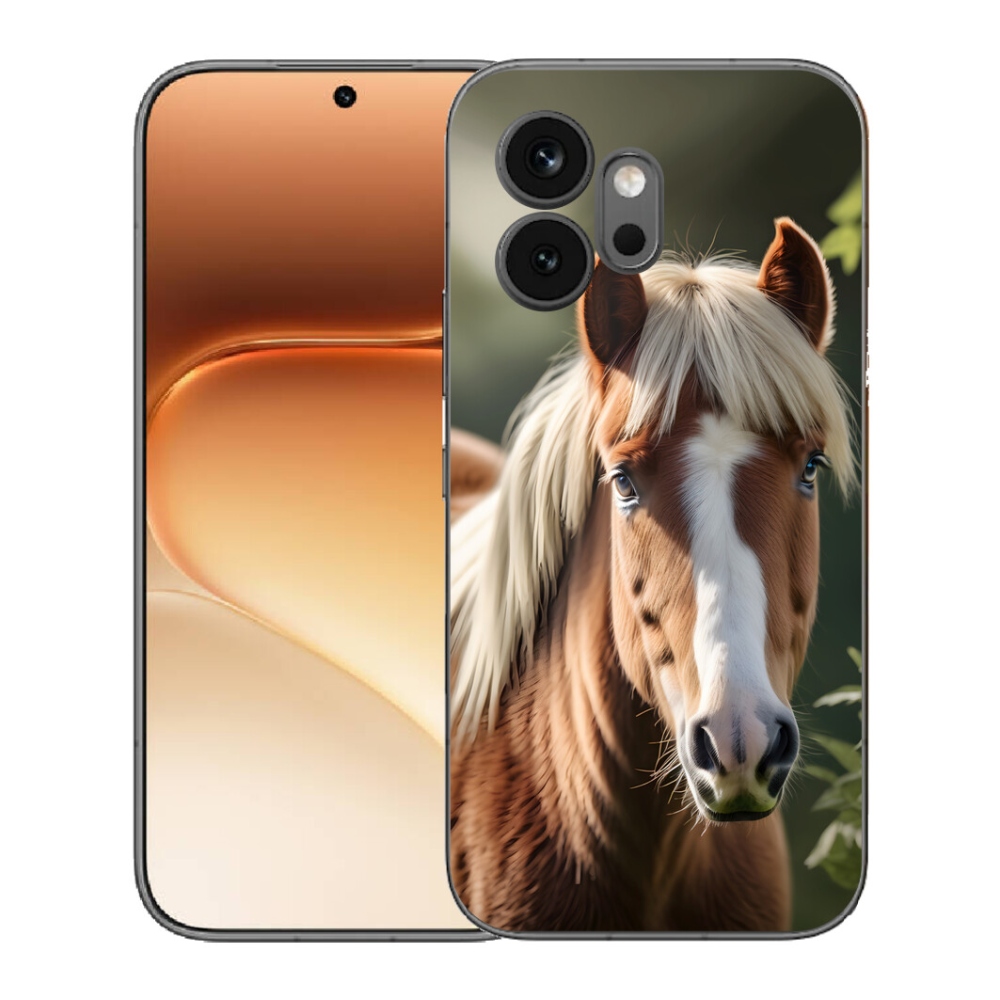 mmCase géltok az Honor 600-hoz – ló világos sörénnyel