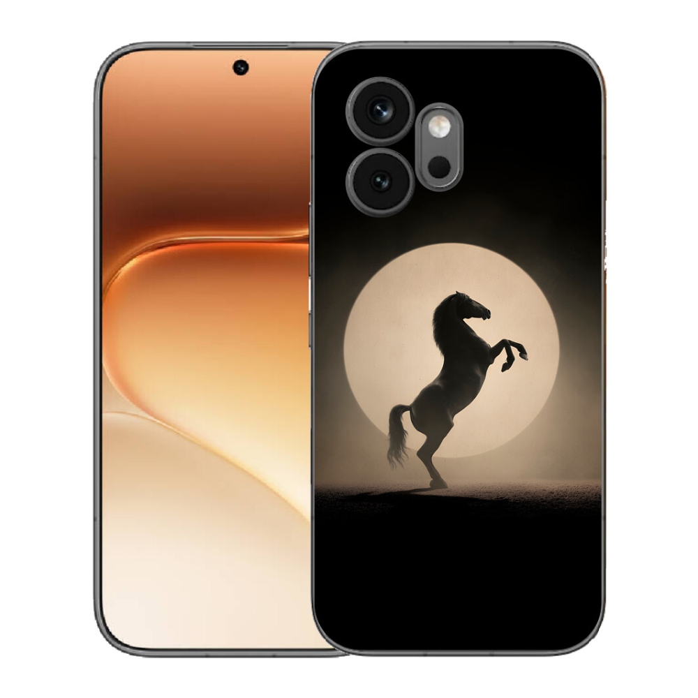 mmCase gél tok az Honor 600-hoz – ló sziluettje