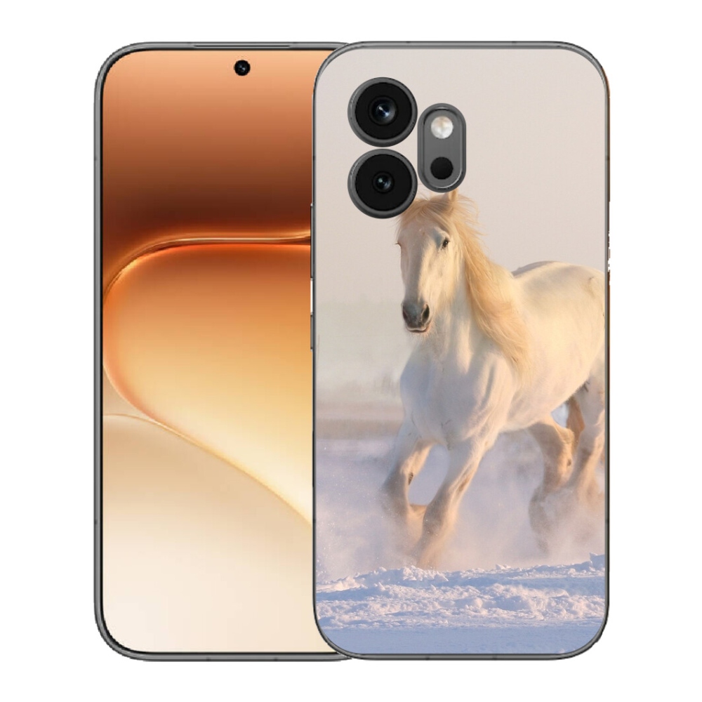 mmCase géltok az Honor 600-hoz – ló a hóban