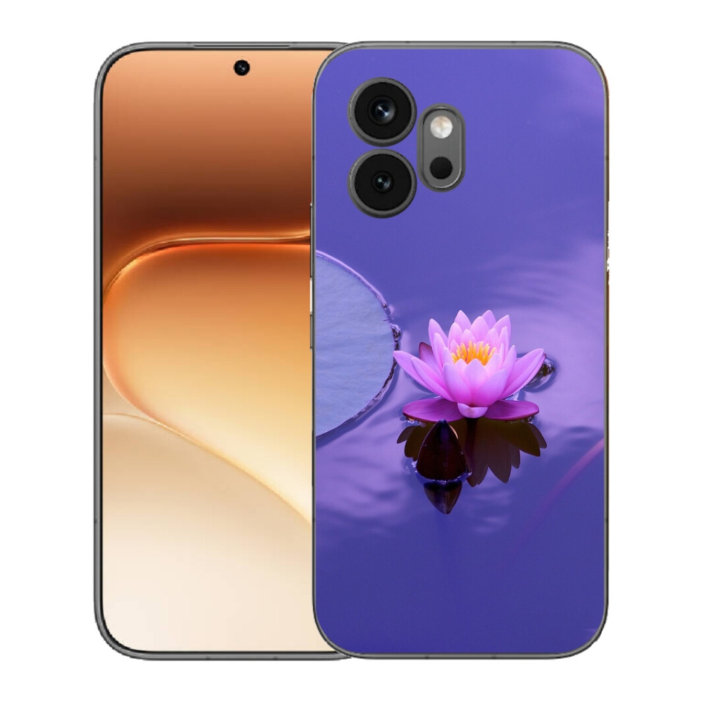 mmCase gélhuzat az Honor 600-hoz – virág a víz felszínén