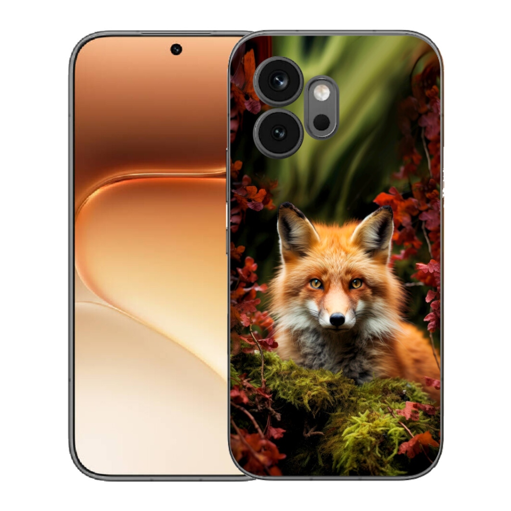 mmCase géltok az Honor 600-hoz – róka az erdőben