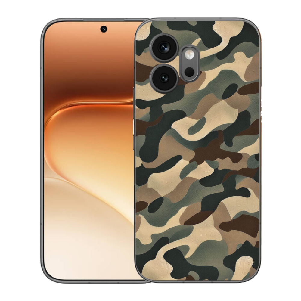 mmCase gél tok az Honor 600-hoz – kamuflázs mintás 11