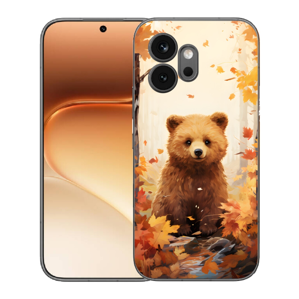 mmCase géltok az Honor 600-hoz – medve az erdőben