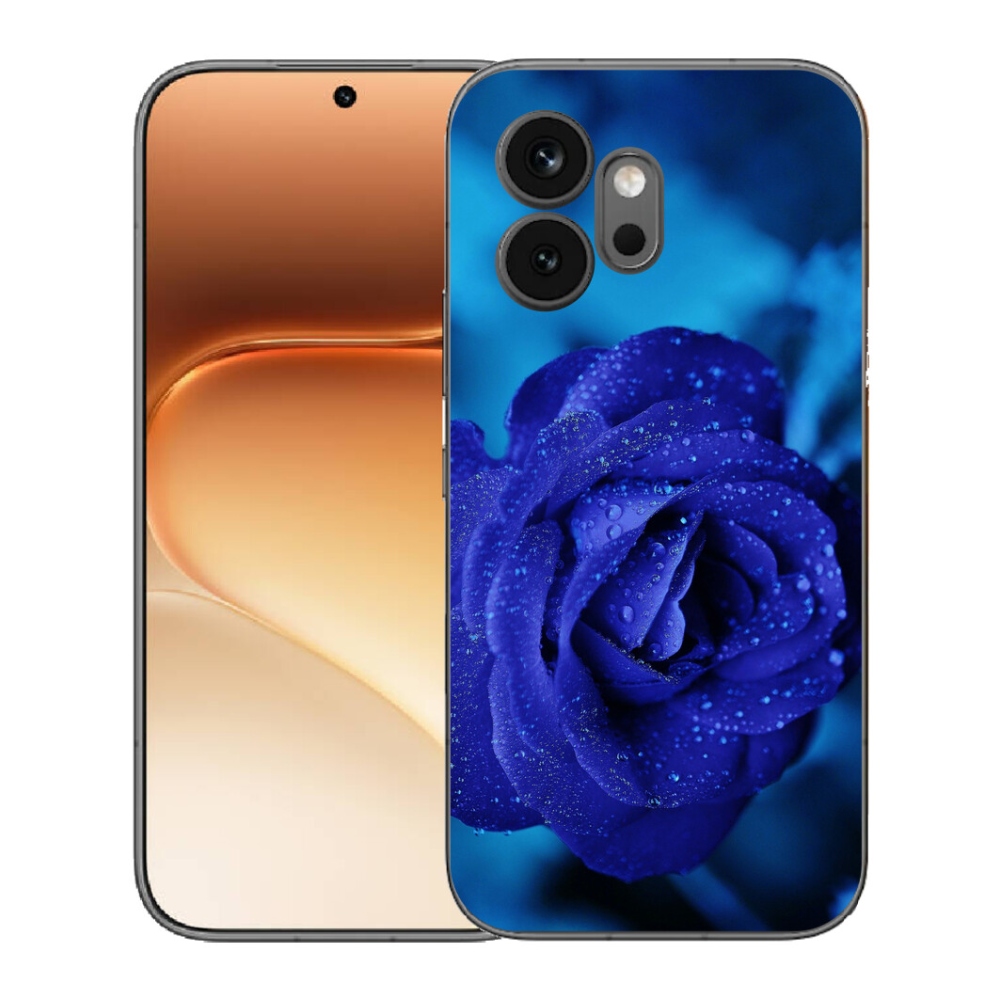 mmCase géltok az Honor 600-hoz – kék rózsa