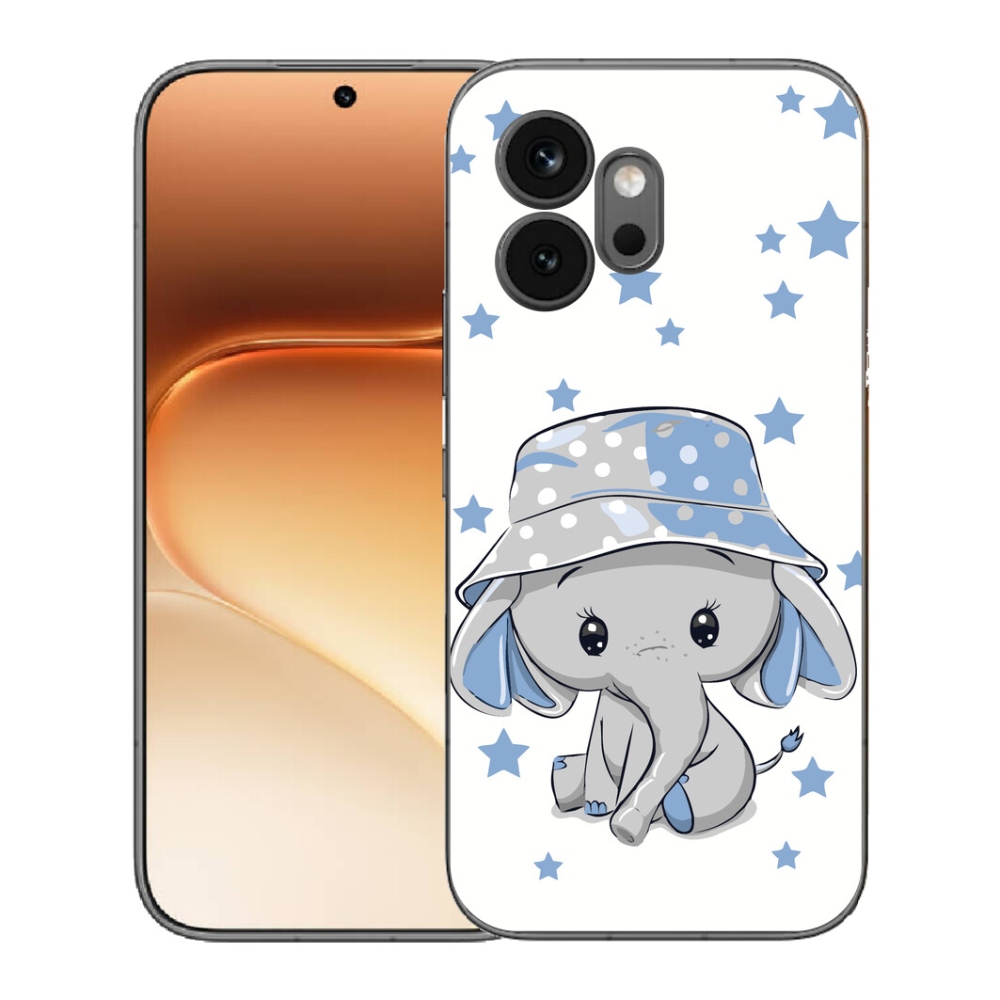 mmCase géltok az Honor 600-hoz – kék elefánt