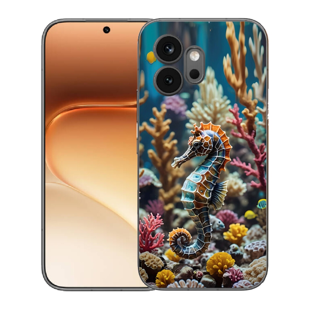 mmCase géltok az Honor 600-hoz – tengeri csikóhal 2
