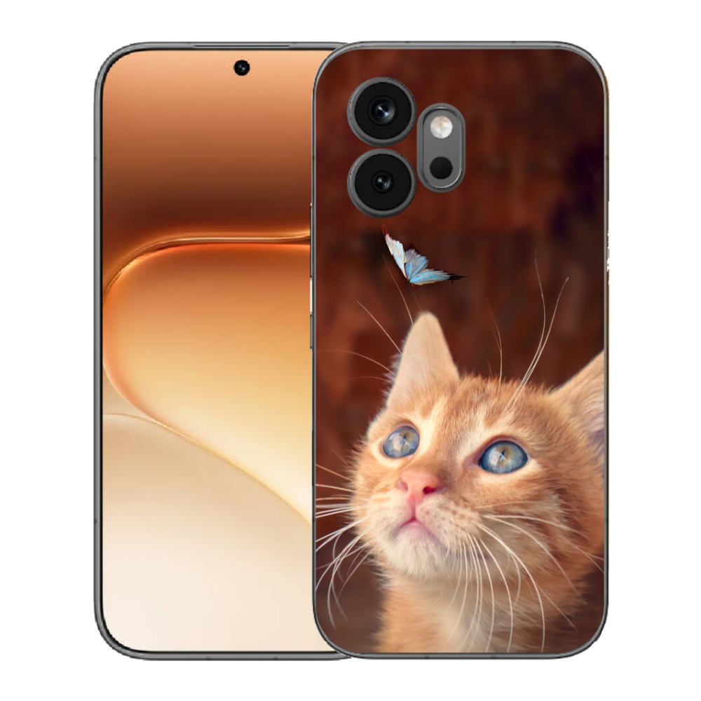 mmCase géltok az Honor 600-hoz – pillangó és cica