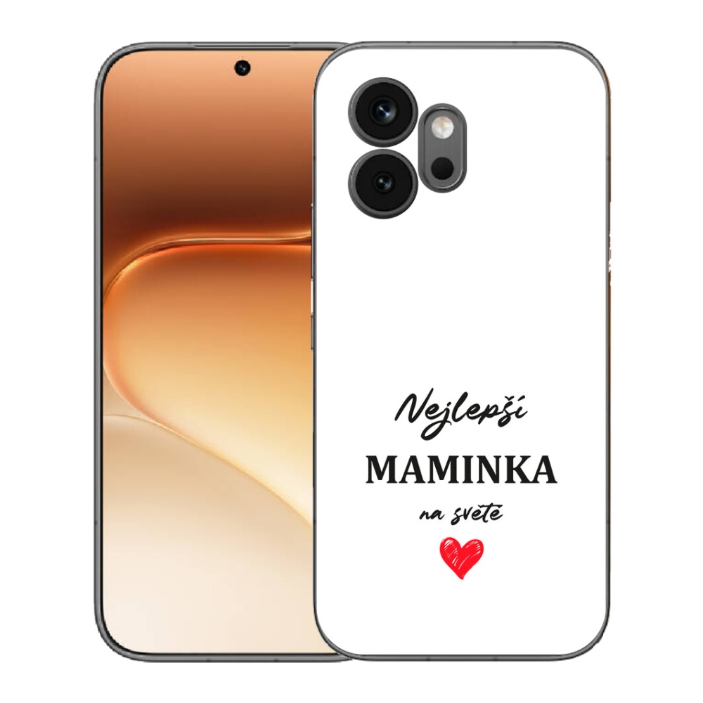 mmCase géltok az Honor 600-hoz – „A legjobb anyuka” 1, fehér háttérrel