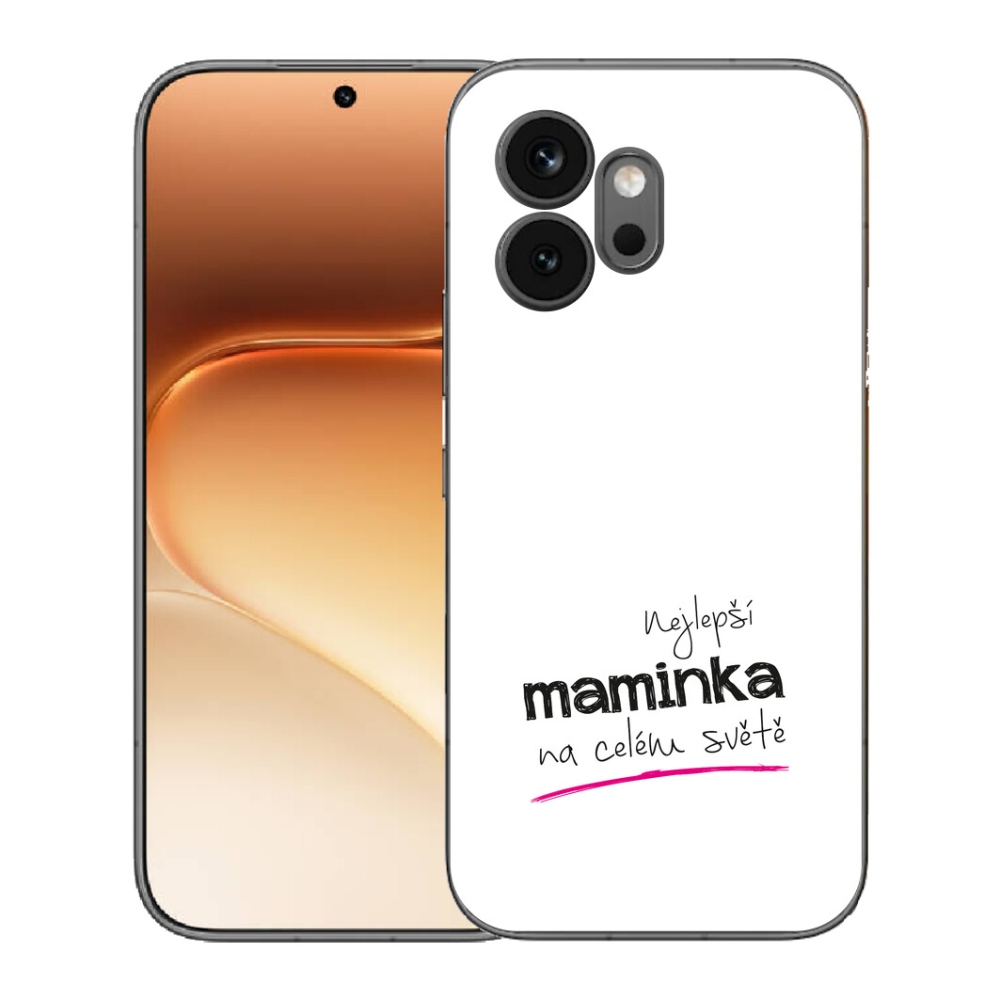 mmCase gél tok az Honor 600-hoz – „A legjobb anyuka” 4, fehér háttérrel